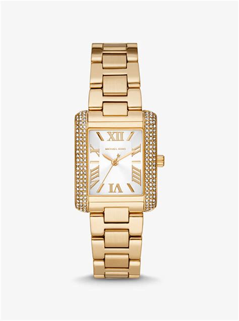 michael kors mini amy watch|Mini Emery Pavé Gold.